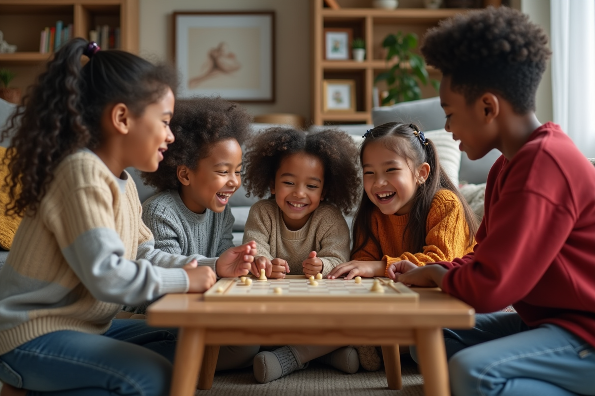 Les valeurs des enfants dans les familles diversifiées