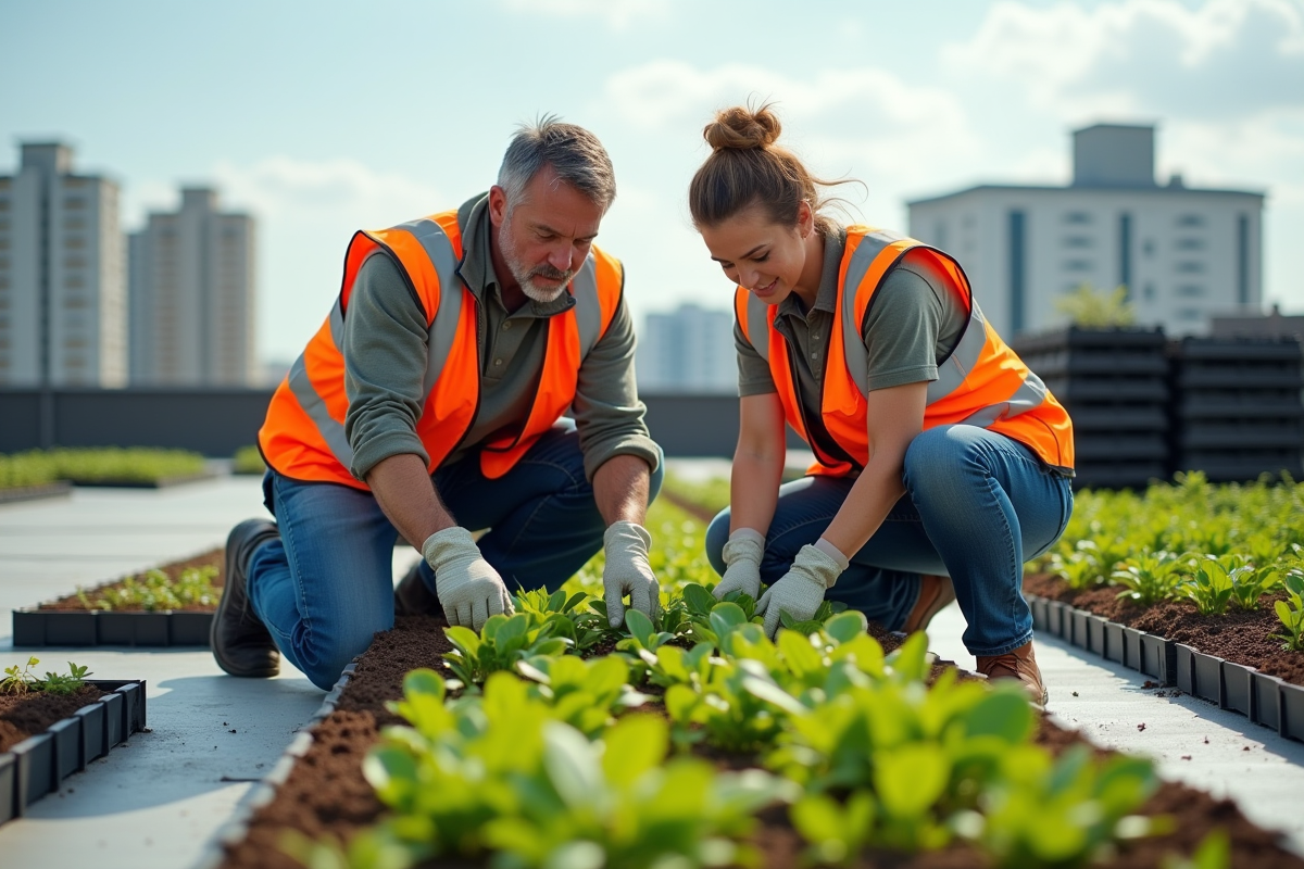 Transformation d’un toit plat en toit végétalisé : étapes et conseils