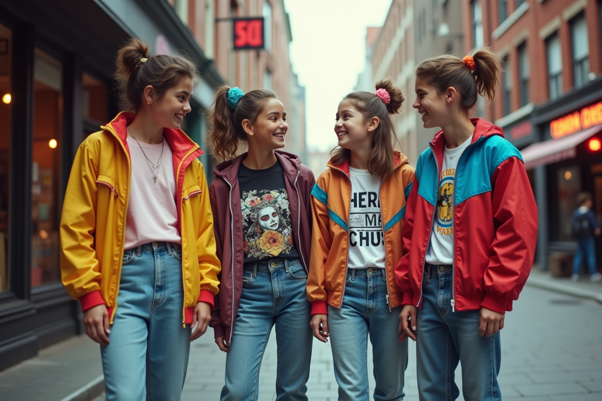 Styles vestimentaires emblématiques des années 1980